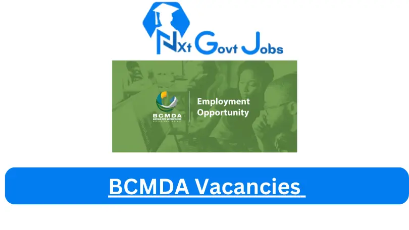 [Post x1] BCMDA Vacancies 2024 - Apply @bcmda.org.za for Receptionist, Tribunal Officer Job opportunities