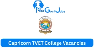 New x1 Capricorn TVET College Vacancies 2024 | Apply Now @capricorncollege.edu.za for Supervisor, Admin Jobs