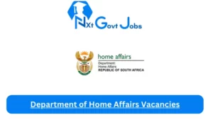 New x1 Department of Home Affairs Vacancies 2024 | Apply Now @www.dha.gov.za for General Auditor, Cleaner Jobs