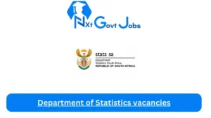 x1 Department of Statistics Vacancies 2025 Opportunities @www.statssa.gov.za Career Portal