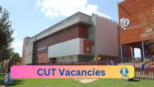 CUT Vacancies 2025: Top x3 Jobs to Apply @www.cut.ac.za