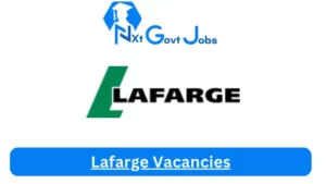 x1 Lafarge Vacancies 2025 Opportunities @www.lafarge.co.za Career Portal