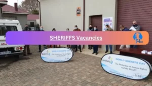 SHERIFFS Vacancies 2024