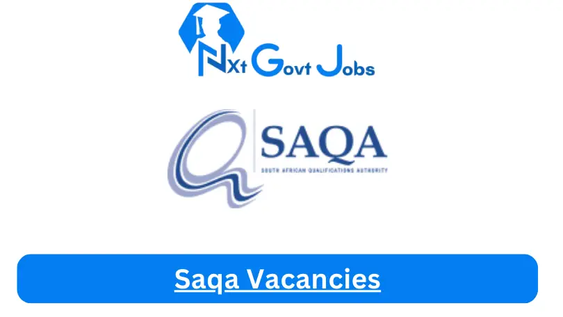 x1 Saqa Vacancies 2025 Opportunities @www.Saqa.com Career Portal