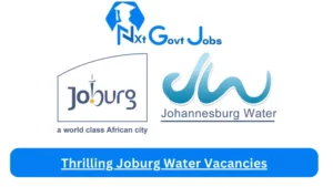 Joburg Water Vacancies 2025: Top x1 Jobs to Apply @www.johannesburgwater.co.za