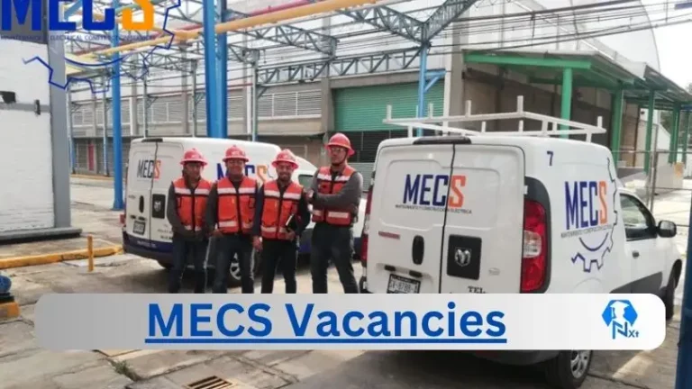 New x9 MECS Vacancies 2024 | Apply Now @mecs.co.za for Technical Sales Consultant, SHEQ Administrator Jobs