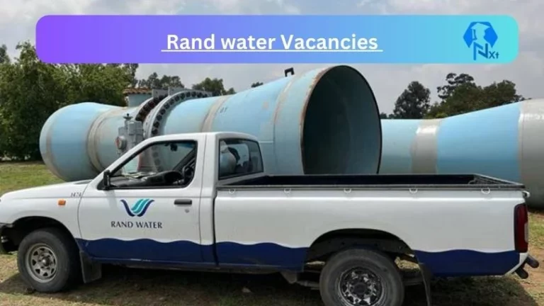 New x28 Rand water Vacancies 2024 | Apply Now @www.randwater.co.za for Water Cycle Management Manager, District Aide Jobs